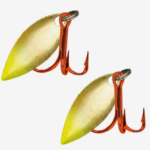 Acme Gold/Glow Willow Blade + Red Treble Kit